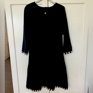 Spartina 449 black island fringe dress size L